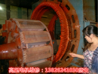 大型高壓電機(jī)維修現(xiàn)場(chǎng)拆卸方法圖解